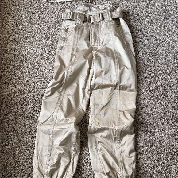 Vintage emmegi Tan Hooded Winter Jacket and Pants Set - Picture 6 of 16